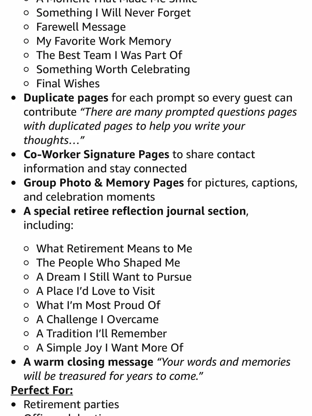 Happy Retirement Guest Book - Better Than A Card